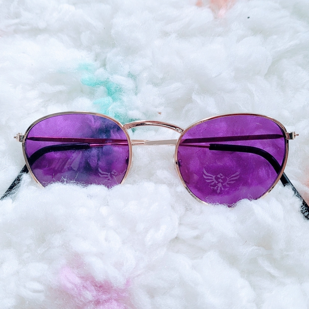 Vintage Purple Glasses